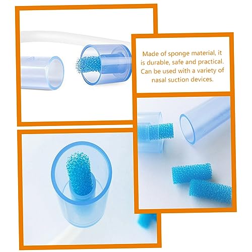 KOMBIUDA 80 Pçs Filtro Para Aspirador Nasal Ferramenta De Nariz Filtro Dispositivo De Filtro Nasal F