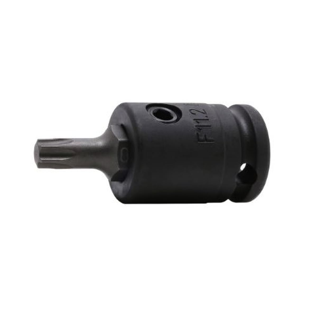 Porta puntas de impacto 3/8 Torx T-40 de acero templado y alta resistencia de 52mm