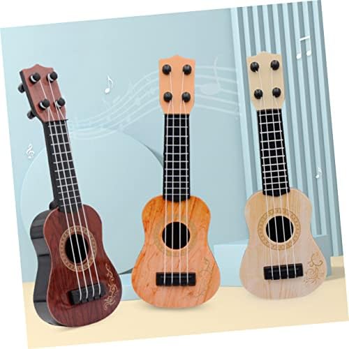 HOOTNEE 3pcs Mini Ukulele Toy for Kids Kid Toy Guitar Toys Toddler Ukulele Toy Birthday Present boy Child 6 41IfbebqSqL. AC