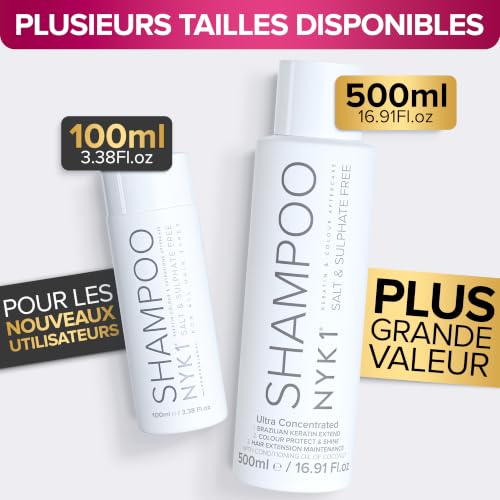 NYK1 Shampoing et Après-Shampoing Sans Sulfate | Set Démarreur 100ml x2 – vue 8