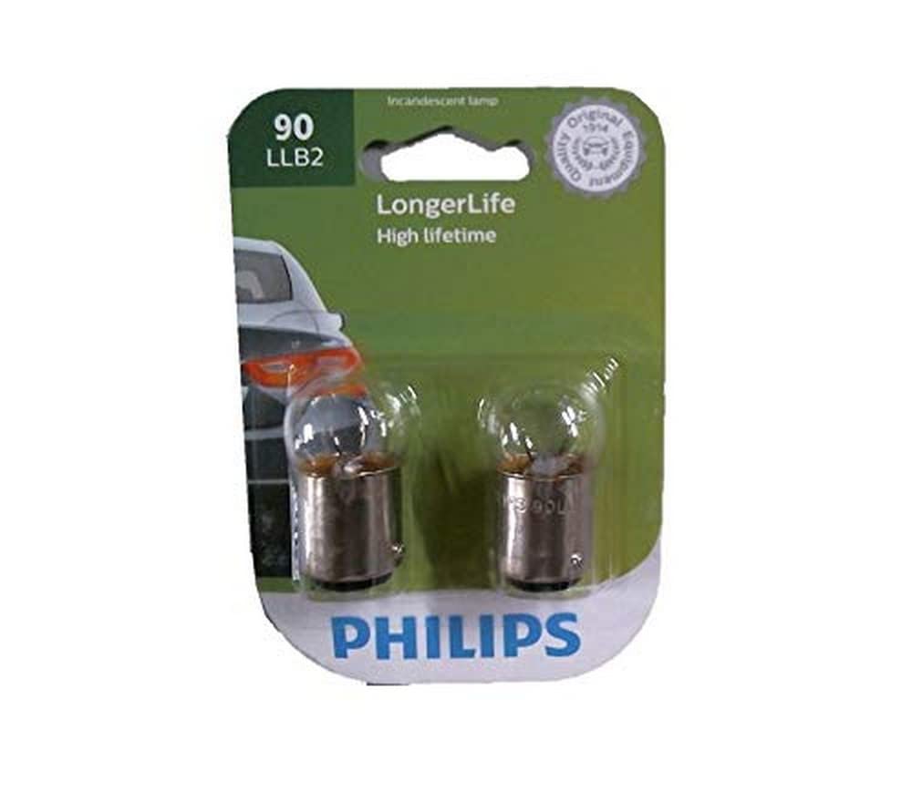 Philips 90 LongerLife Miniature Bulb, 2 Pack