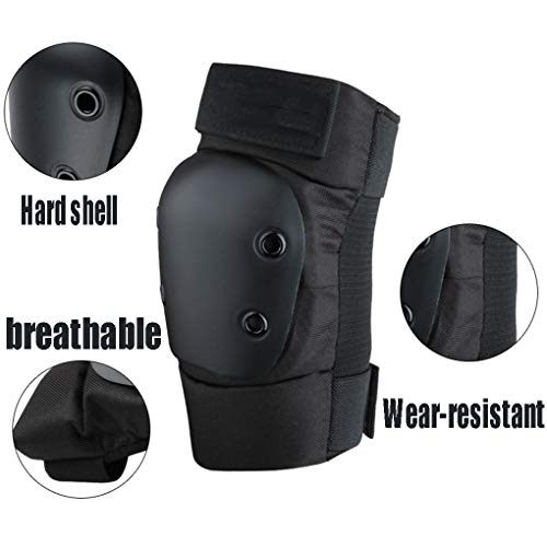 Yx-outdoor Kids Protective Gear Helmet Set,for Roller Skating,Ice Skates,Rollerblades,Scooter, Seven Piece Set,with Helmet(2 pcs),S