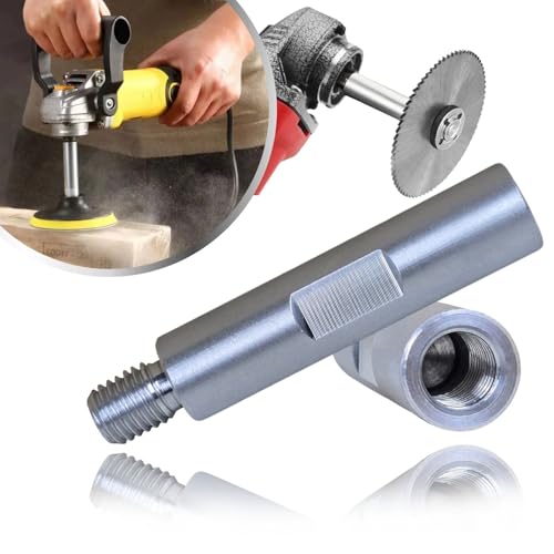 Haste Alongador Prolongador Extensão 10cm Parafuso M14 / M14 pra Politriz Rotativa Esmerilhadeira Li