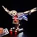 Produktbild OATop LED Beleuchtungsset für Lego Harry Potter Hedwig, Bunt Licht Set und Ferngesteuert Kompatibel mit Lego 75979 - Ohne Lego Set