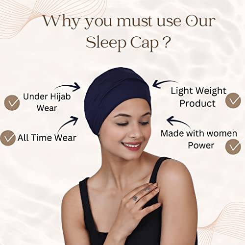 Sakuchi Chemo Hats Solid Sleep Cap Women's Bamboo Soft Headwear Cancer Cap Chemo Headwear Women #TOP4