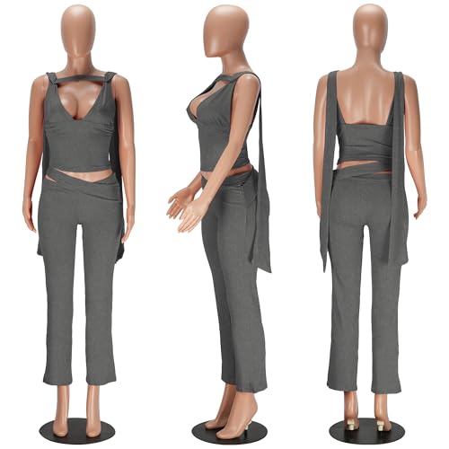 Image of Jigfar Women Sexy Elegant Bodycon Jumpsuit Going Out Romper Birthday Party Club Night Outfits