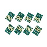 Estructura:Cartucho separado 【Accesorios para impresoras】 Cartucho de Tinta de 8 Colores, 300ML, T6061-T6067, T6069, Chip reiniciable, Compatible con Impresora Epson Stylus Pro 4880