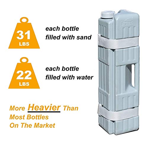 Eurmax Usa Universal Upgraded Water Weight Heavy Duty Feet Leg Weights Bag For Gazebo Shelter,Pop Up Canopies Instant Tents(4 Pcs Weights) #TOP3