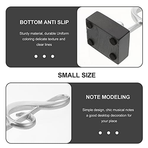 Veemoon Music Note Decor Statue Musical Gifts Figurine Piano Sculpture Home Ornaments Arts For Living Room Bedroom Tv Cabinet Gift #TOP2