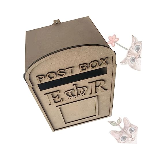 Caja de tarjetas de boda PRETYZOOM para decorar tu recepción 5