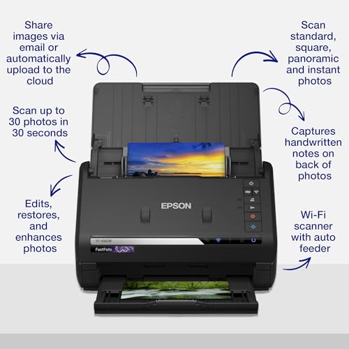 Epson FF Alimentation feuille à feuille de scanner 600 x 600 DPI A4 Neuf - vue 6