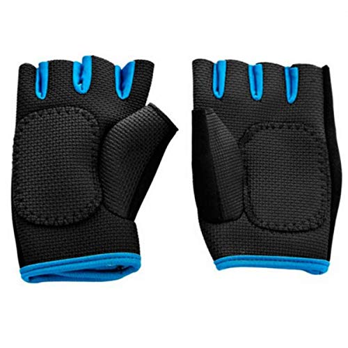 Liveup Sports Luva de Treinamento , P/M, Azul/Preto