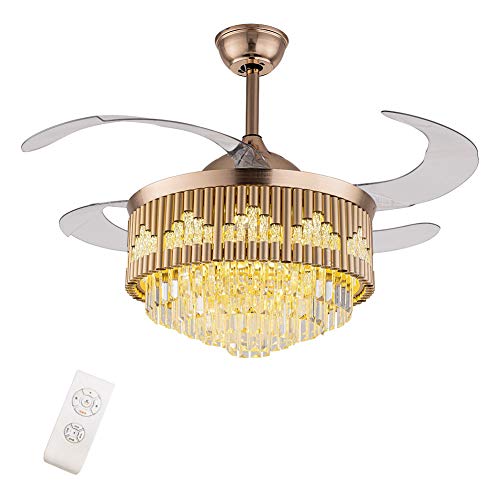 Ventilador de techo con luz LED que refresca tu dormitorio sin ruido 7