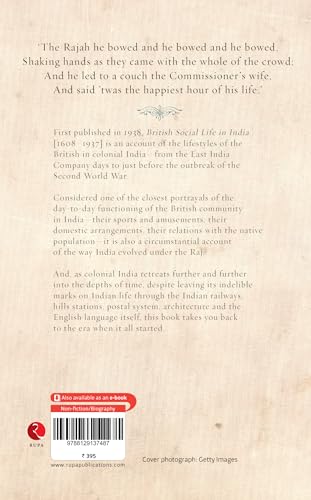 Image of British Social Life In India, 1608-1937