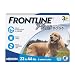 Frontline Plus for Dogs Medium Dog (23-44 pounds) Flea and Tick Treatment, 3 Doses