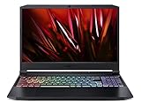 Acer Ordenador portátil Nitro 5 (AN515-57-74QD), 15,6", Full HD, NVIDIA GeForce RTX 3060, Intel Core i7-11800H, SSD, 16 GB de RAM