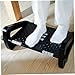 Office Foot Rest Adjustable Height Non-Slip, Ergonomic Under Desk Foot Rest with Roller Massager, Nursing Stool for Home Office Pressure Relief..