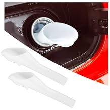 2PCS Capless Gas Tank Funnel Replacement OEM#8U5A-17B068-EB 1782177 1833948 2050651,Practical Funnels for Automotive Use Compatible with Ford,Fuel Funnel & Gas Funnels for Cars