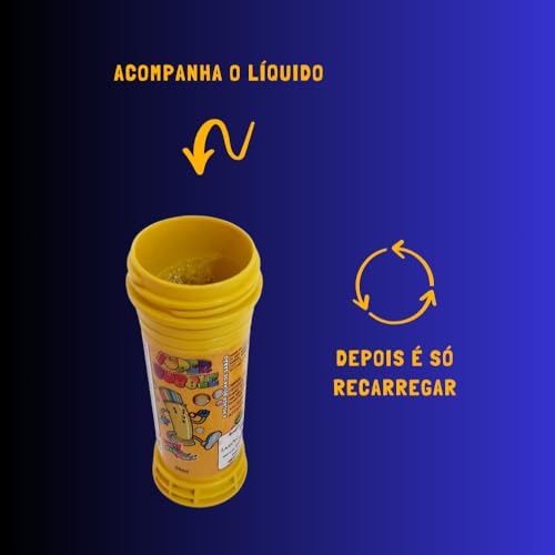 15 Bolha De Sabão +15 Gruda Parede +15 Cxs Giz De Cera 5 Cores Mini 5 Cms Para Kit Festa Lembrancinh