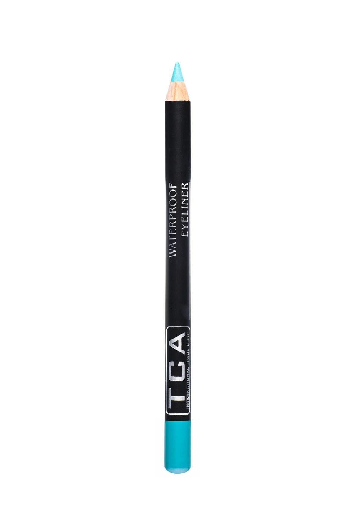 TCA STUDIO MAKE-UP PROFESSIONAL Make Up Suya Dayanıklı Turkuaz Göz Kalemi - Waterproof Eyeliner Turquoise 8697581981112