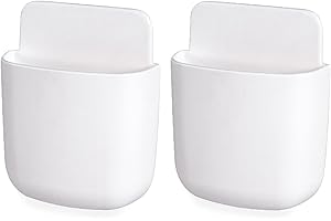 Wall Mounted Remote Holder with Charging Ports