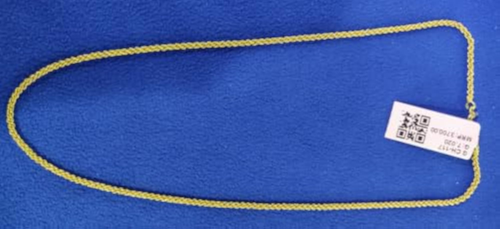 Men's Gold Plated Chain Necklace, Fashion Statement