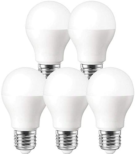 Miracle LED Brightest 60W Replacement, 12W A19 Household Money Saver Bulb, Soft White, 5-Pack (604852)