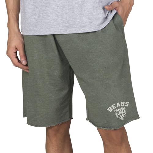 Concepts Sport Men's Green Chicago Bears Mainstream Tri-Blend Shorts