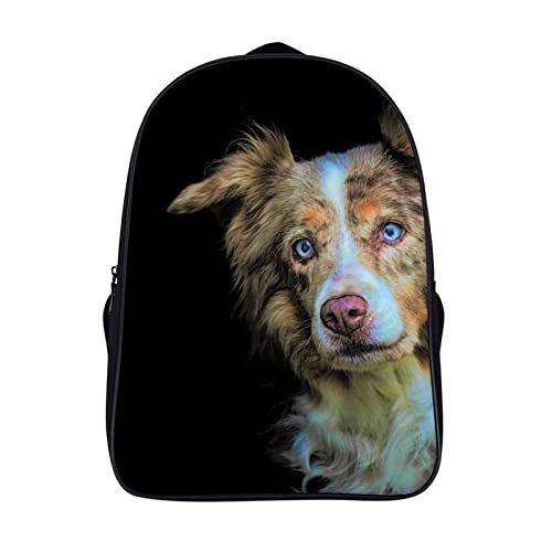 Sac à dos cool berger australien grand format 40cm avec bretelles confort
