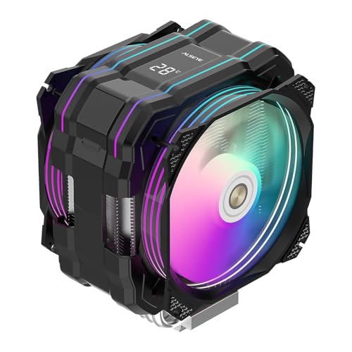Best CPU Cooling for Gaming: Top Picks to Boost Your Performance 8 ALSEYE M120D Plus CPU Cooler with Temperature Display, Dual ARGB ...