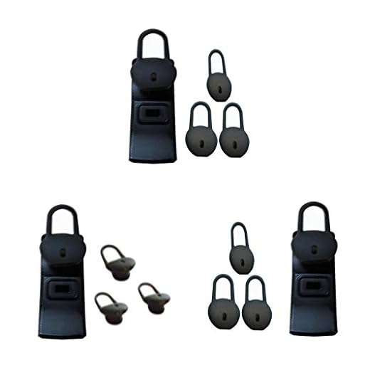 B Baosity 3 hörlurar öronkuddar öronproppar ersättning gummi ljud ersättningsskum för Huawei Talkband B3 Bluetooh headset