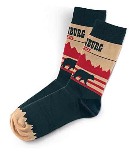 Regional Socks - Funny Novelty Unisex Sock Set, Woven Art, Fun Unique Patterns And Designs