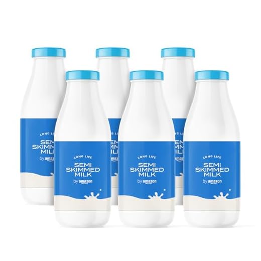 by Amazon Latte Parzialmente Scremato, 6x1L