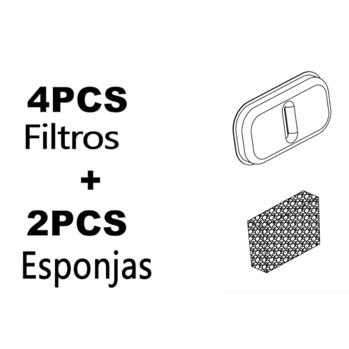 Filtros de reposição para bebedouros de cães e gatos, alimentadores de aço inoxidável para bebedouro