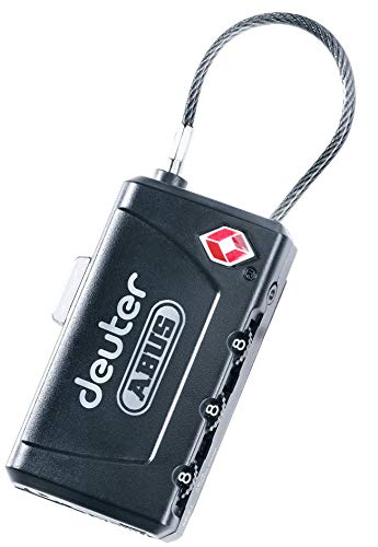 Preisvergleich Produktbild deuter TSA Cable Lock Kabelbügelschloss, Black