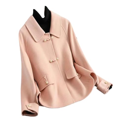 Veste en cachemire femme automne hiver manteau court lâche