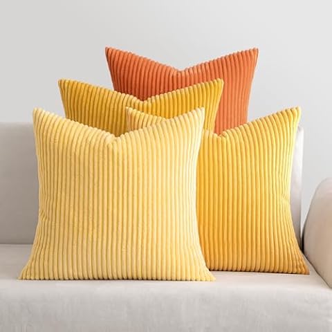 MIULEE Housses de Coussin Velours 40x40cm Cover