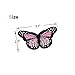 13pcs Multicolor Butterfly Iron on Patches Embroidered Motif Applique Assorted Size Decoration Sew On Patches Custom Patches for DIY Jeans,Jacket,Kid's Clothing,Bag,Caps,Arts Craft (Butterfly B 13pcs)