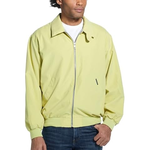 Weatherproof Classic Golf Windbreaker Jacket - Yellow Cover