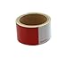 ABN Trailer Conspicuity Tape DOT-C2 Approved 2in X 10ft Reflective Red/White Tape – Vehicles, Trailers, Boats, Signs