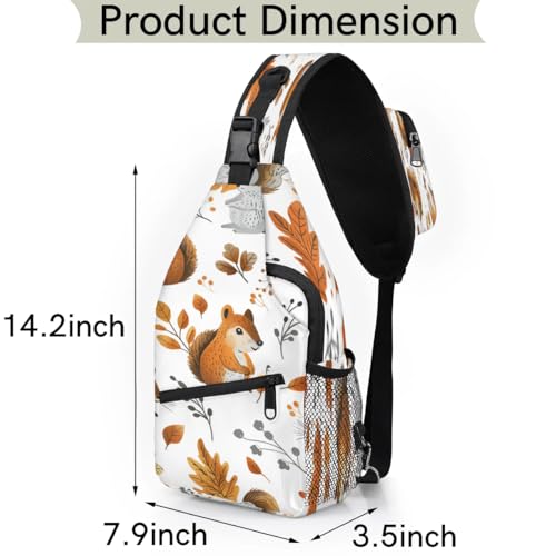 Bolso cruzado unisex para senderismo y viaje miniatura 2