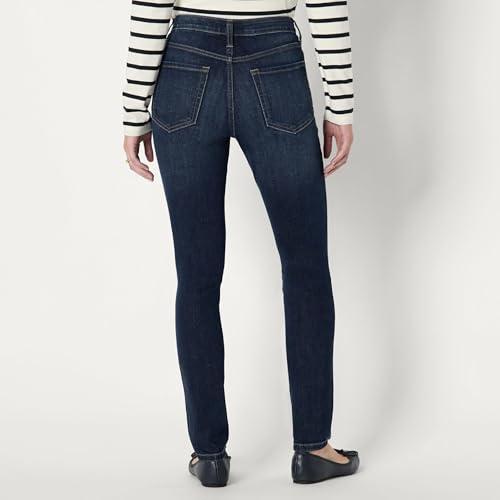 Image of Amazon Essentials Women's High Stretch Mid-Rise Skinny Jeans