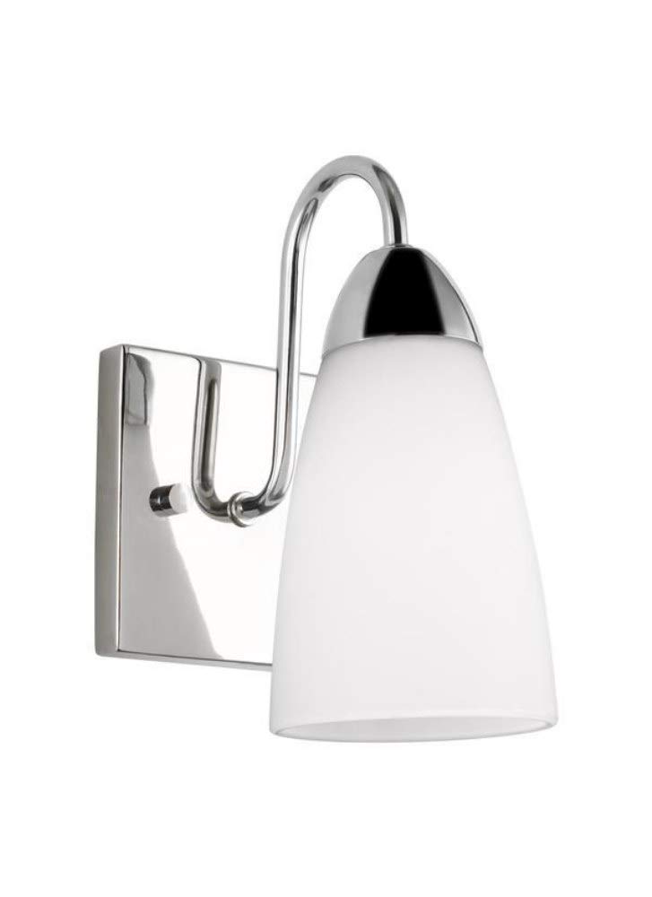 Sea Gull Lighting Generation 4120201-05 Transitional One Light Wall Sconce from Seagull-Seville Collection in Chrome Finish