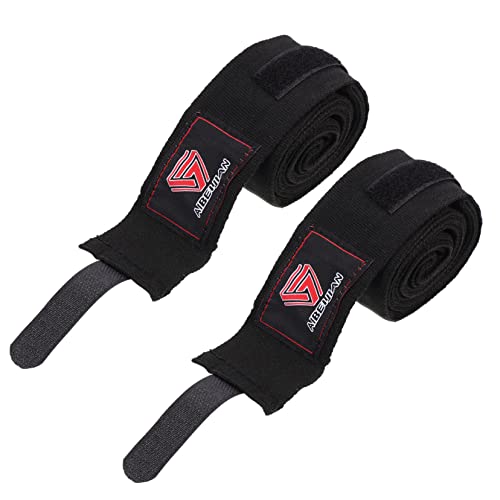 OSOLADY 2Rolls Breathable Hand Wraps for Boxing of Hand Strap Sweat Absorbent Support for Fitness Durable Protector for MMA Kickboxing Martial Arts Training
