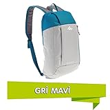 Quechua Arp 10 Ltrs Grey & Blue Backpack