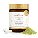 NAD+ Longevity Supplement – 14 in 1 Daily Healthy Ageing Formula with NR, Trans-Resveratrol & Quercetin – 2 Patented Ingredients – Cellular Energy Support – 60 Vegan Capsules