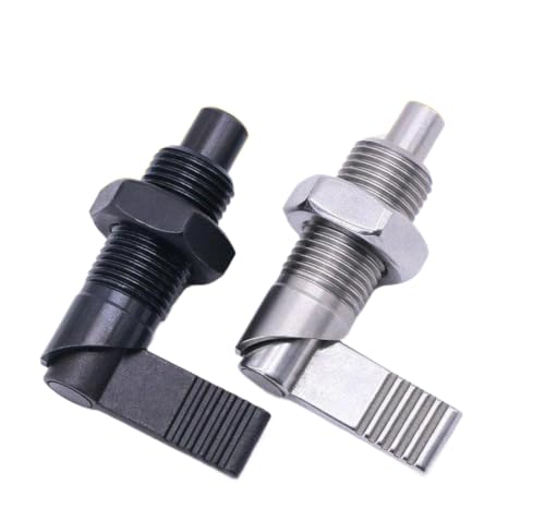 Émbolo de pomo con mango en forma de L M20 x D8 mm para fijación industrial rápida