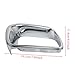 QOYGZ Auto Parts for BMW Mini F55 F56 F57 2014-2021 Chrome Car Front Bumper Fog Light Air Duct Intakes Vents Cover Shell 51117337811 51117337812(Chrome-Left)