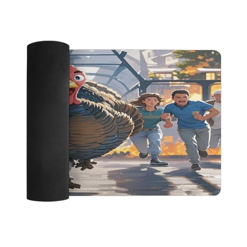 Mouse Pad Grande de Goma Antideslizante 30x60 cm miniatura 3