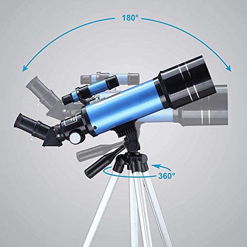 Telescopio Refractor 70mm con Trípode Ajustable para Astronomía miniatura 3